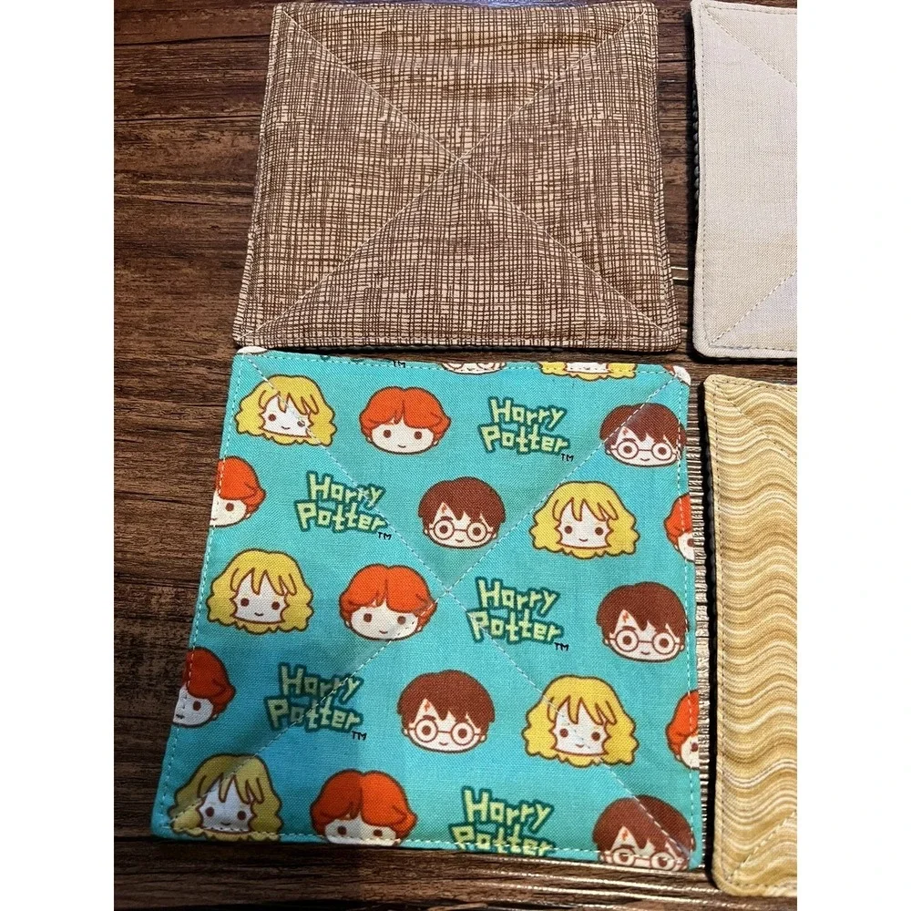 Fabric Jar Lid Opener Handmade Rubber‎ Grip Back 5.5